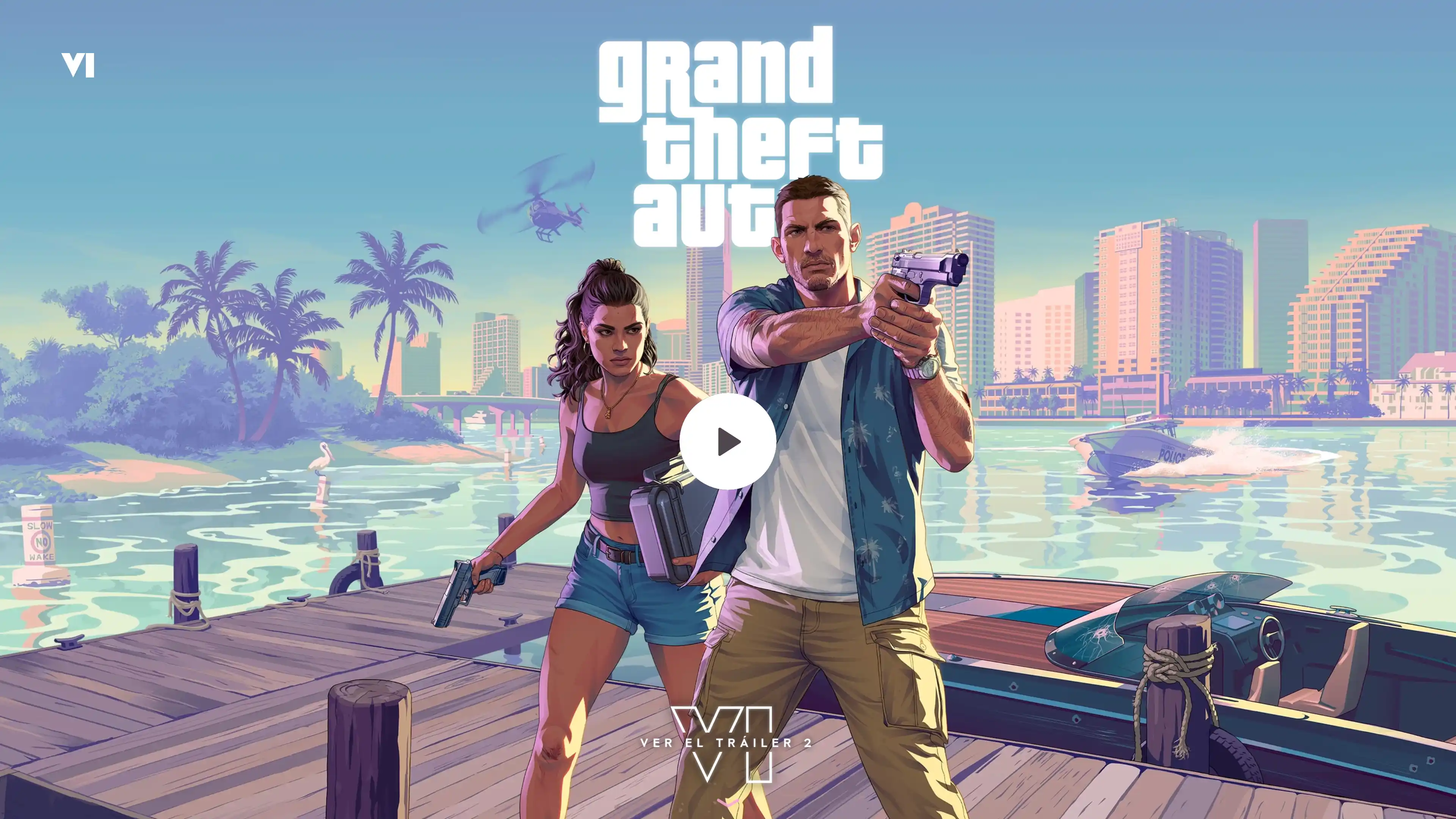 Landing GTA VI Clone